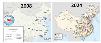 Development of High-speed rail in China : rMapPorn