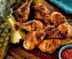 Actifry Rezepte Hahnchenschenkel Ananas Rosmarin Schalchen Sosse Gebacken Goldbraun Tuch Blau Hahnchenkeule Rezepte Rezepte Leckere Hahnchen Rezepte
