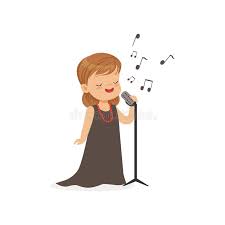 How to become a singer professionally here are the steps you need to take to sing professionally: Flat Vector Illustration Of Singing Little Girl With Retro Microphone Isolated On White Kid Dreaming To Become Famous Stock Vector Illustration Of Event Occupational 104409073