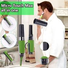 Facial hair trimmer provides your hair with perfect trim! Micro Touch Max Hair Trimmer Facial Hair Precision Trimmer Ears Beard Neck Clippers Cleaner Hair Removal Electronic Eyebrow Trimmer With Light For Men And Women Battery Operated Buy Online At Best Prices