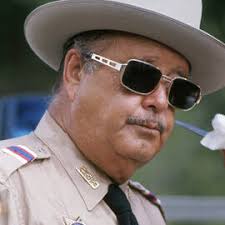 Smokey and the Bandit Jackie Gleason Sheriff Buford T. Justice Sheriff  Uniform Candid Serious 1976 Poster by Silver Screen