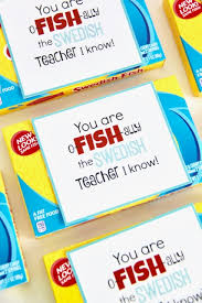 swedish fish teacher appreciation gift