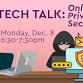 Tech Talk: Privacy & Security event image
