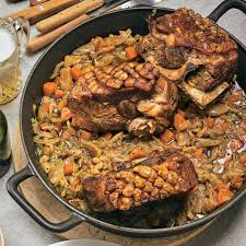 Frankische Schaufele Mit Biersosse Rezept Schaufele Schweinefleisch Gerichte Fleisch Gerichte