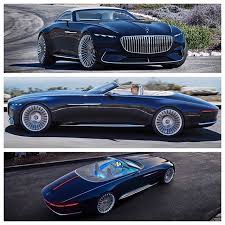 Higher Res Images Mercedes Benz Debuted The Vision Mercedes Maybach 6 Cabriolet Concept Car During The Pebble B In 2020 Mercedes Maybach Mercedes Benz Maybach Maybach