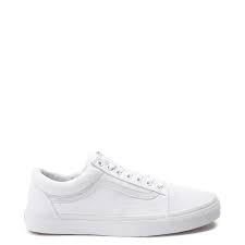 Vans Old Skool Skate Shoe White Monochrome