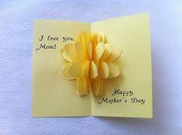 Maybe you can't make it to see mom in person, but that doesn't mean you can't still celebrate her come may 9. Diy Pop Up Flower Mother S Day Card Createsie Pop Up Flower Cards Cards Handmade Mother S Day Diy