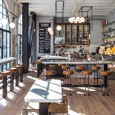 Eight Inc Brings Refinement And Design To Union Larder Wine Bar Restaurant Cafe Interior Design Cafe Interior