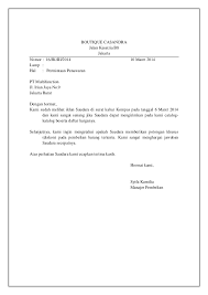 Surat ini dibuat sebagai perantara untuk menjalin kerja sama dengan pihak lain. 10 Surat Keluar Pdf