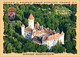 Země koruny české do 1526 8. Hrady A Zamky Zeme Koruny Ceske Zamek Konopiste