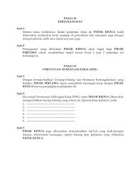 Contoh Surat Perjanjian Kerja Kontrak In 2020 Personalized Items