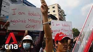 China myanmar blogs, comments and archive news on economictimes.com. Thousands Protest In Yangon Against Myanmar Military Coup Youtube
