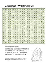 Gefundene synonyme zu gitterrätsel für erwachsene zum ausdrucken. Suchsel Worter Suchen Buchstabensalat Pdf Vorlagen