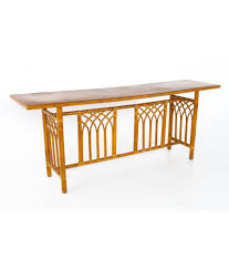 Maybe you would like to learn more about one of these? Mcguire Mid Century Rattan Console Table