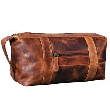bruno leder kulturbeutel vintage stilord kulturbeutel beutel make up tasche