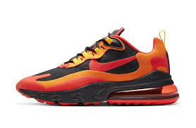 Nike Air Max 270 React Lava Release Date In 2020 Nike Air Max Nike Air Casual Running Shoes