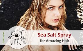 Next, pour in the salt. Homemade Sea Salt Spray For Amazing Hair