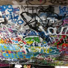 Graffiti At Southbank London Tableau