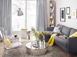 Cosy Contemporary Lounge Like The Grey And Yellow Small Living Room Design Yellow Living Room Living Room Grey