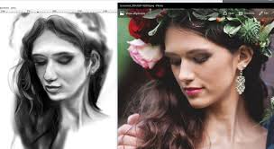 Artist learning to draw characters for game