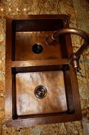 antique copper kitchen sink strainer