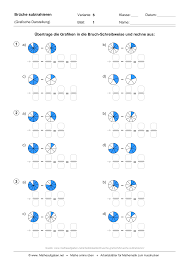 Brüche multiplizieren, addition und subtraktion von brüchen, textaufgaben zur bruchrechnung die 10 wichtigsten themen auf jeweils einer seite! Https Www Matheaufgaben Net Arbeitsblaetter Brueche Grafisch Brueche Subtrahieren 1 Pdf