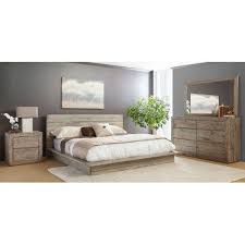 White Washed Modern Rustic 6 Piece Queen Bedroom Set Renewal Bedroom Sets Queen King Bedroom Sets Bedroom Set