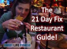21 day fix restaurant guide for eating