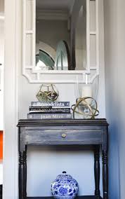 Foyer Table Styling Foyer Table Mirrored Sideboard Decor