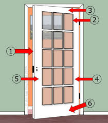 Since it's such a small surface area, painting first, consider the door you need to paint. How To Paint A Glass Panelled Door Property Decorating