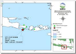 Gempa pagi hari ini menurut deputi bidang. Peta Isoseismal Gempabumi Denpasar Bali 05 Desember 2017 Bmkg