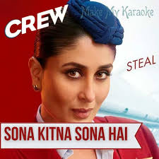 Sona Kitna Sona Hai Video Karaoke with Lyrics