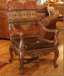 Hill Country Furnishings With Southwestern Flair Could This Be Your Style Texas Hill Country Decor Western Bathroom Decor Southwestern Chairs