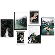 Myestado Premium Poster Set Bilder Wohnzimmer Modern Schlafzimmer Bild Fur Ihre Wand Ohne Rahmen 4 X Din A3 2 X Din In 2020 Moderne Wandbilder Bilder Wandbilder
