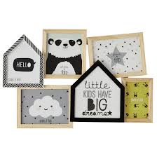 5 Marcos De Fotos De Madera Graphikids Deco Chambre Garcon Cadre Chambre Bebe Deco Enfant