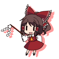hakurei reimu neko miko reimu 東方 かわいい イラスト 東方 壁紙