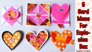 Magical, meaningful items you can't find anywhere else. 6 Card Making Ideas For Explosion Box Or Scrapbook Valentine S Day Card Ideas Youtube