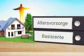 Einer der ältesten ratschläge für die altersvorsorge ist es, ein haus zu bauen oder zu kaufen. Rurup Rente Ordner Beschriftet Mit Den Wortern Altersvorsorge Und Basisrente Liegen Neben Einem Haus Modell Auf Einem Schreibtisch Silhouette Und Sonnenuntergang Im Hintergrund Stock Illustration Adobe Stock