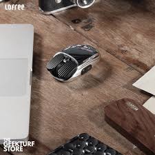 Presenting the stylish Lofree Dot Knight Edition mechanical keyboard. We've  got the complete set and it's up for preorder! This set consists of a shiny  metallic bluetooth keyboard, maus, palm rest and