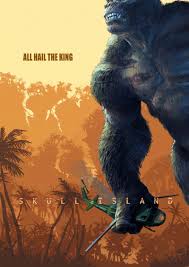 Kong Skull Island Illustrated Poster Posterspy King Kong Skull Island Skull Island King Kong