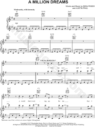 Reviewed in the united states on march 23, 2019. A Million Dreams From The Greatest Showman Sheet Music In G Major Transposable Download Print Sku Mn0180249