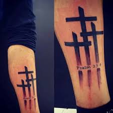 It is a unique kind of tattoo because most of the cross tattoos are black. 25 Stylish Cross Tattoo Designs For Men And Women