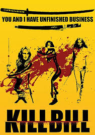 Thurman and the look have been parodied many times since the film debuted in 2003. Amazon Com Kill Bill Poster Print Kil Bill Wall Art Artwork Quentin Tarantino Posters For Wall Quentin Tarantino Game Room Poster Canvas Art No Frame Poster Original Art Poster Gift Size 24 X32 61x81