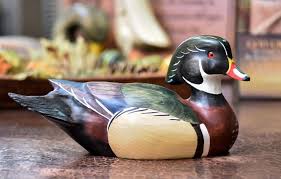 Hand Carved Wood Duck Drake Premier Full Size Duck Decoy In 2021 Wood Ducks Carving Duck Decoys