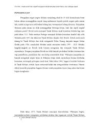 Kaum melayu berasa mereka tidak lagi dapat mengharapkan british. Assignment Ctu