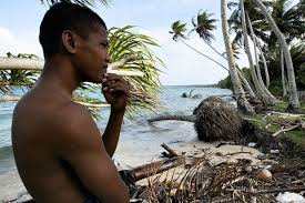 If an island state vanishes with climate change, is it still a nation?