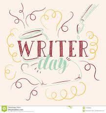 Días después, el joven escritor es invitado a quedarse a dormir por los padres…. Cartel Del Dia Del Escritor Ilustracion Del Vector Ilustracion De Palabra Diario 114085692