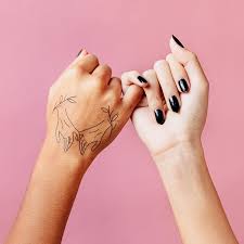 First of all, the pinky promise tattoo could be one that is a promise between two friends with the same tattoo. Pinky Promise Temporary Tattoo From Tattly On Generous Goods