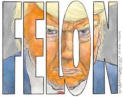 How political cartoons took on Trump's historic guilty verdict - The  Washington Post