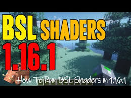 How To Get Bsl Shaders In Minecraft 1 16 1 Download Install Bsl Shaders Optifine 1 16 1 Youtube